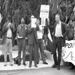Manifestation contre la venue de Bush et poutine le 5 juin 2004 photo n°26 